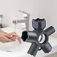 Universal Fit 10 in 1 Faucet Aerator Key Lightweight Faucet Aerator Removal Tool Compact for RV, Camping
