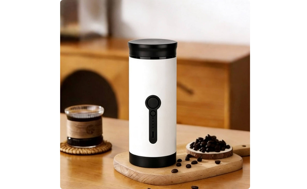 Portable Capsule Coffee Machine Type C Charging Electric Compact Self-Heating Coffee Maker for Office