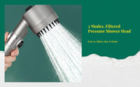 High Pressure Filtered Handheld Shower Head Adjustable Spray
