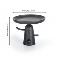 Fruit Tray with Pedestal Minimalist Pedestal Fruit Stand Modern for Tabletop, Dining Table