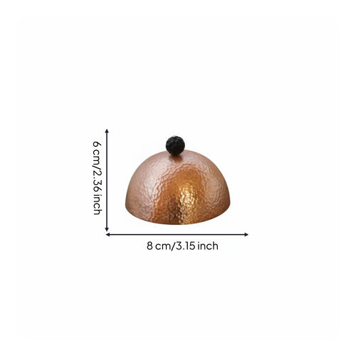 Coffee Steaming Cover Textured Kitchen Accessory Artisan-Made