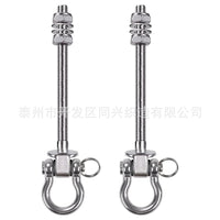 304 Stainless Steel Heavy Duty Swing Hook for Yoga Hammock or Sandbag