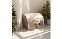 Cardboard Cat Scratcher House Tunnel hideaway lounge Extra Large Animal Dwelling Furniture for Kittens, Multiple Cats