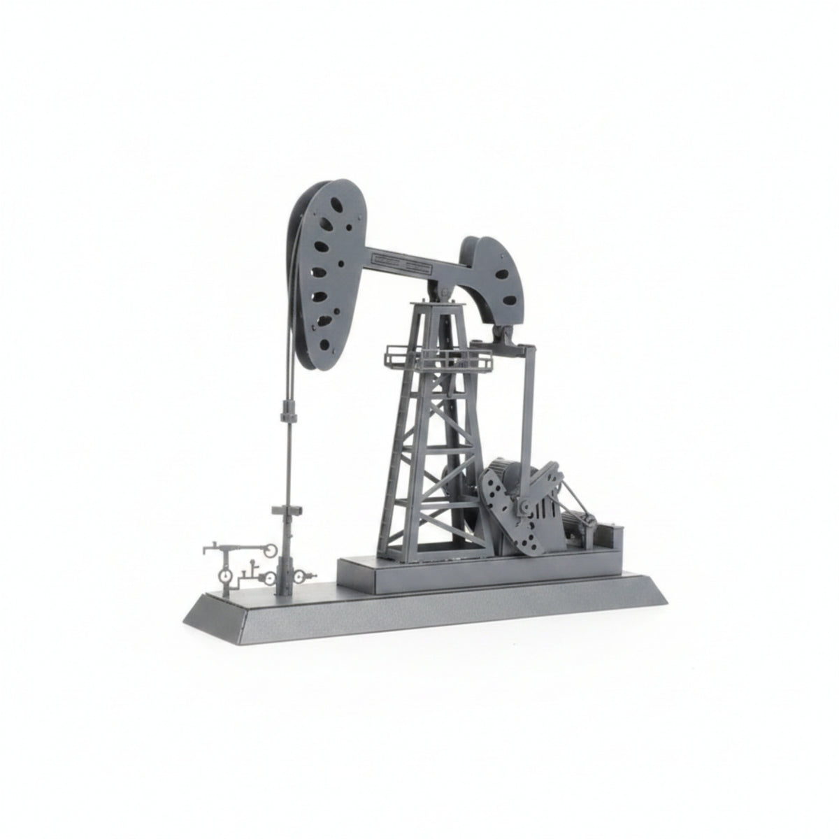HO Scale Oil Oil Rig Model Kit Cardboard Rig Model DIY Oil Oil Rig Kit Decorative for Dioramas