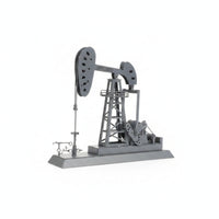 HO Scale Oil Oil Rig Model Kit Cardboard Rig Model DIY Oil Oil Rig Kit Decorative for Dioramas