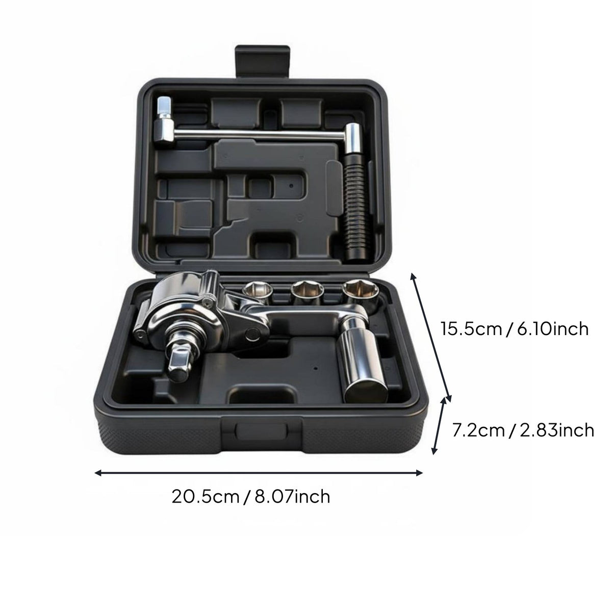 Labor Saving Lug Wrench Easy Function Lug Nut Wrench Set Long-Lasting