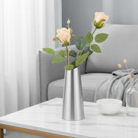 Stainless Steel Vase Dry Flower Display Home Decor Easy to Match for Tabletop