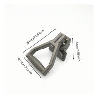 Carpet Puller with Clamping Head Serrated Carpet Puller Rigid for Installers