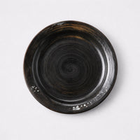Wabi-Sabi Ceramic Plate, Light Luxury Retro Style