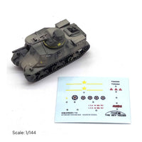 Highly Detailed 1/144 Scale Armored Vehicle Model Display Base Included Collectible