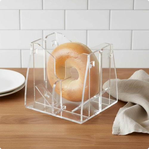 Acrylic Bagel Rigid Kitchen Tool Cutout Supports