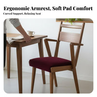 Upholstered Armchair with rearrest Cushioned Seat Upholstered Armchair adaptable Placement Easy Assembly for Homeowners, Adults