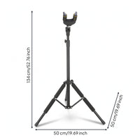 Guitar Stand with Self Locking Head Floor Standing Guitar Stand Adjustable Height for Practice Room