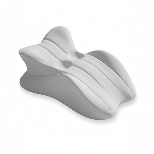 Memory Foam Prone Pillow Hollow Opening Face-down Pillow Soft Cushioned for Desk
