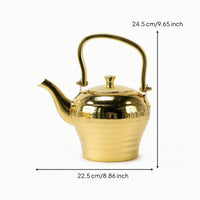 Teapot with Infuser Removable Stainless Steel Teapot Cookware for Home Kitchen