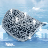 Honeycomb Gel Car Seat Cushion with Lumbar Support, Breathable