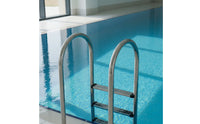 Pool Handrail Ladder Stainless Steel Swimming Pool Ladder with Handrails Anti-Slip for Hotel Managers, Inground Pools, Spas