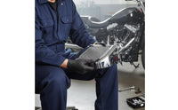 Motorcycle Oil Cooler Cover Ventilated Oil Heat Exchanger Guard with Mesh Low-Profile for Long-Distance Riders