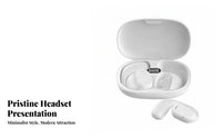 Secure Fit Open-Ear Earbuds | Open Ear Earbuds with Earhook, Comfortable, for Running