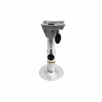 Adjustable Boat Seat Pedestal Aluminum Alloy Manual Lift Seat 360-Degree Rotating Base Degree Swivel Marine Hardware for Yacht