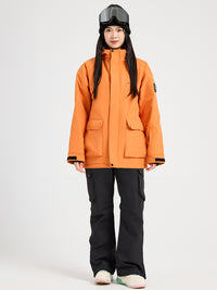 2025新款滑雪服女款单板双板防水加棉冬季保暖装备滑雪衣裤男套装