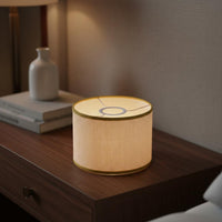 Woven Drum Lampshade Decorative Cylindrical Lamp Shade Easy to Install