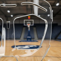 Transparent Basketball Face Guard Lightweight Sports Safety Gear Adjustable