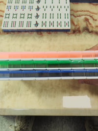 32号家用手搓手动麻将牌香港牌广东牌亚克力三层颜色多种实用精致