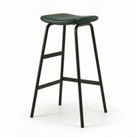 Counter Stool Streamlined Furniture Sturdy and Stable for Cafe