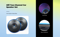 Hi-Fi car speakers, amp ready