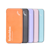 Multicolor Eyelash Storage Box with Magnetic Closure for Lash Extensions Display