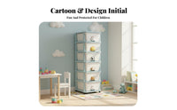 Multi-Bin Toy Storage Unit Large Capacity children's Furniture Easy Assembly