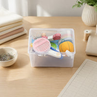8 Pieces Pumpkin Pin Cushion Tool Kit Portable Sewing and Embroidery Tool Set