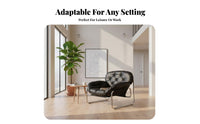 Framed Armchair Signature aesthetic Z-Frame Armchair centurycentury-1900s Modern Minimalist Aesthetic for Living Room, Office