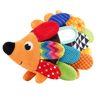 Tactile Activity Toy with Buckles Embroidered Stuffed Animal with Buckles Developmental Sensory Stuffed Toy Toy Problem Solving for Tummy Time