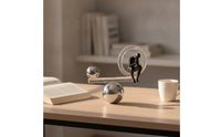 Modern Ornament with Human Figure Elegant Abstract Sculpture Artistic Figurine for Office Desk, Study