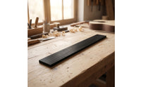 Ebony Fingerboard Blank Unslotted Bass Fingerboard Blank Unfretted Wood for Luthier, Instrument Repair