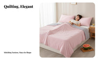 Cooling Summer Quilt Moisture Wicking Cooling Blanket Machine Washable
