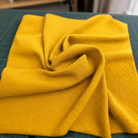 CEY Crinkled Ice Silk Wide-Leg Pants Skirt Shirt Fabric Imitation Cotton Linen Stretch Polyester