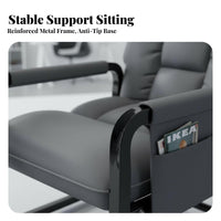 Reclining Chair with Footrest Comfortable for Long Sitting Reclining Gaming Chair with Footrest Ergonomic Design sturdy Duty