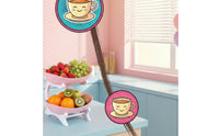 Double Tiered Dessert Stand Easy to Clean Double Layer Dessert Platter