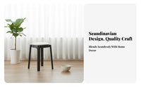Stackable rotor Stool Nordic design Household Furniture Space-Saving