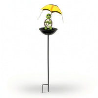 Solar Garden Stake with Umbrella Outdoor Solar Garden Stake Light for Flower Bed
