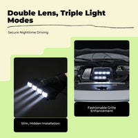 LED Grille Light, High-Brightness Waterproof Auxiliary Lamp