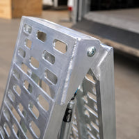 ATV Loading Ramp Perforated Motorcycle Loading Ramp Hinged