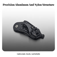 Folding Bike Rear Derailleur 7-Gear Bike Gear Mech Accurate Adjustment Cycle Rear Gear Changer for Cyclists, Cyclist S, City Commuting