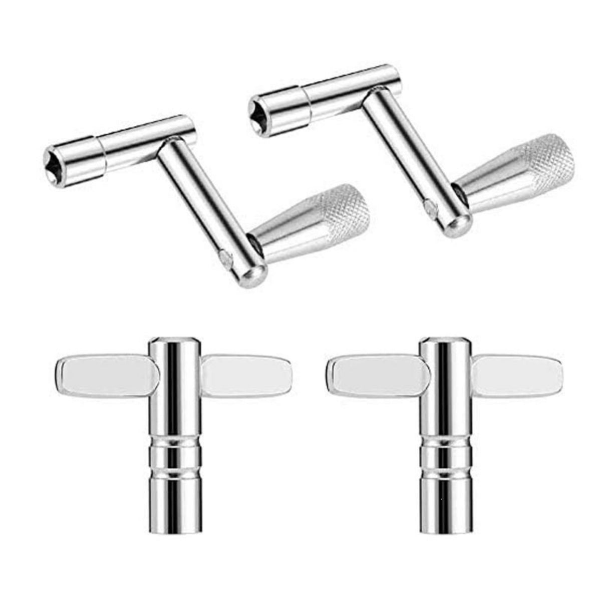 4 Pieces Drum Key Set Universal Drum Tuning Key Portable Musical Equipment for Drummers, Stage