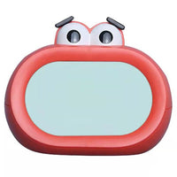 Big Mouth Alarm Clock USB Mini Rechargeable Bedside Glow Electronic Clock Student Children Creative Silent LED Digital Table Clock