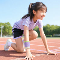 Soft Wrist Sweatband Absorbent Terry Cloth Wristband Elastic Sports Wristband Stretchy for Children, Young Athletes, Basketball, Badminton, Training