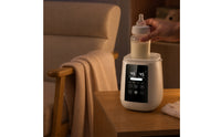 Digital Baby Bottle Warmer Fast Heating Electric Bottle Warmer Multifunctional Countertop for Parents, Newborns